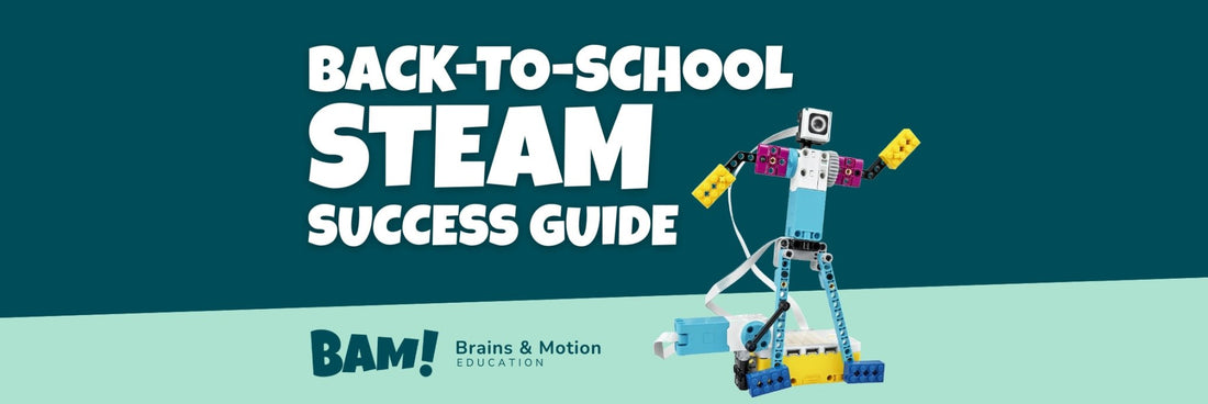 Back Steam Math Back-to-School STEAM Success Guide – Brains & Motion