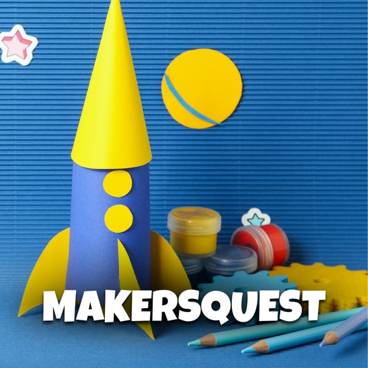MakersQuest: Explore Oceans to Outer Space while Creating Contraptions + Sports Adventures for Grades K-2