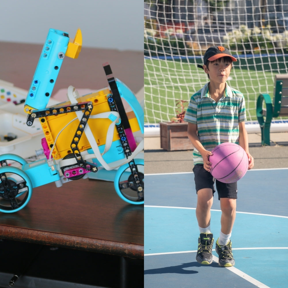 RoboMasters: Engineering with LEGO Robots + Sports Adventures for Grades 4-5