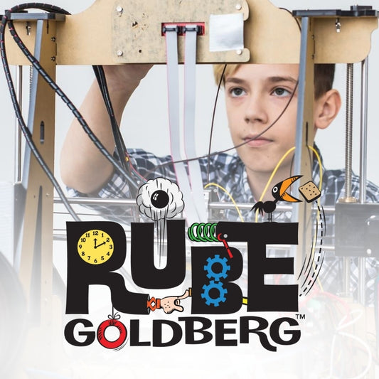 Rube Goldberg® Machines: Inventive Engineering + Sports Adventures for Grades 4-5