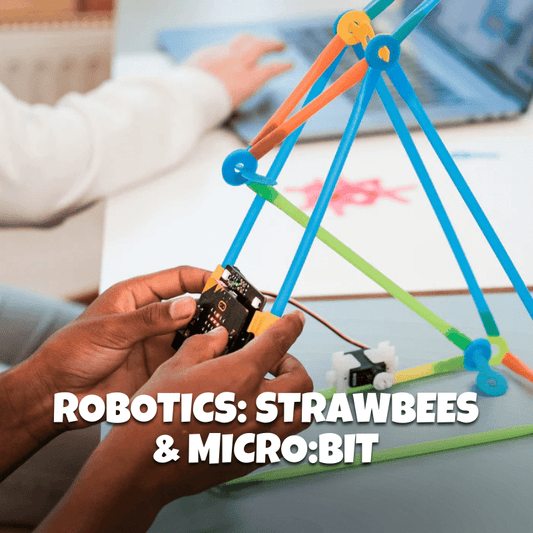Robotics: Strawbees & Micro:bit - Brains & Motion